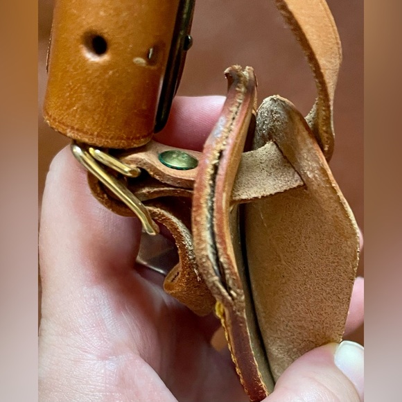 100% Authentic, Louis Vuitton, Vachetta Luggage Tag & Poignant Set,Preloved 😻💖 - Picture 13 of 15